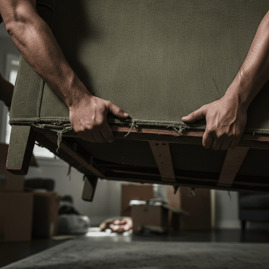 Sofa and couch removal