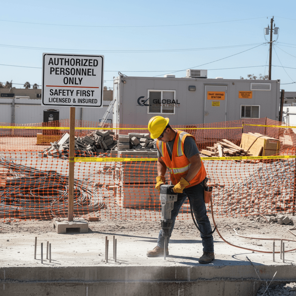 Safe demolition practices